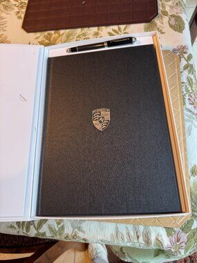 Porsche Macan 2026 New Owner Welcome Kit with Portfolio Book & Matching Pen New